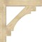 Ekena Millwork Merced Block Rough Sawn Bracket, Douglas Fir, 6"W x 42"D x 42"H BKT06X42X42MRC05RDF - alternate 2